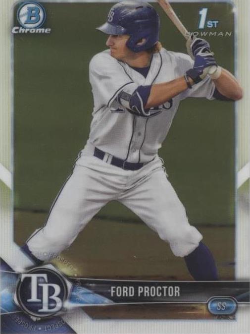 2018 Bowman Draft - Ford Proctor #BDC-105 - 1 of 1