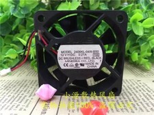 NMB 2406KL-04W-B50 DC12V 0.21A 60 60 15MM 2-Wire Dual Ball Cooling Fan