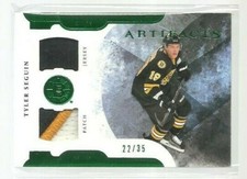 2011-12 Artifacts Horizontal Jerseys Patches Emerald #70 Tyler Seguin (ref 17169