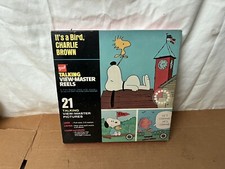 GAF Talking View-Master It's a Bird, Charlie Brown 3 Reel Set Vintage 1973
