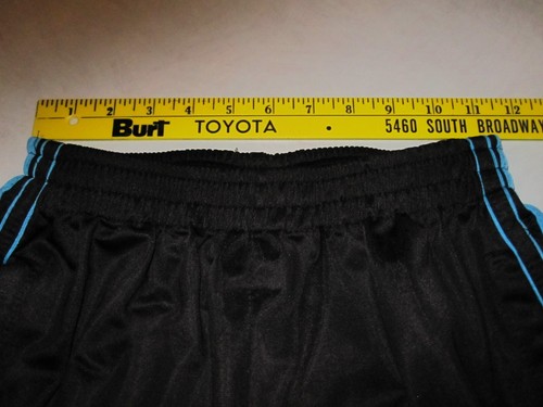 NBN Pants Jogger Youth Size XL (18) Pockets Black Blue Stripe ~ 10138 - Picture 3 of 6