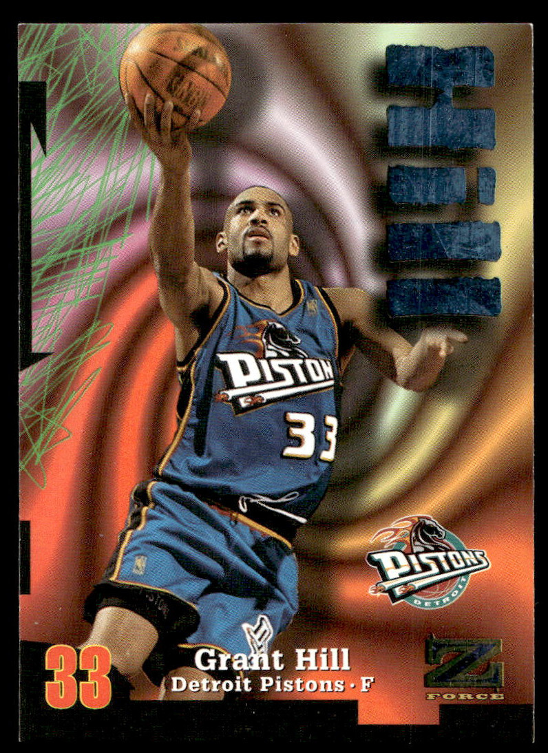 1997-98 SkyBox Z-Force #33 Grant Hill Detroit Pistons Basketball