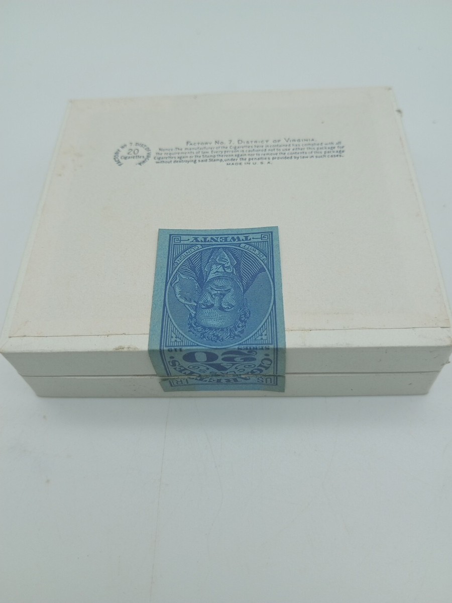 english ovals cigarettes for sale Vintage Philip Morris English Ovals Cigarette Box