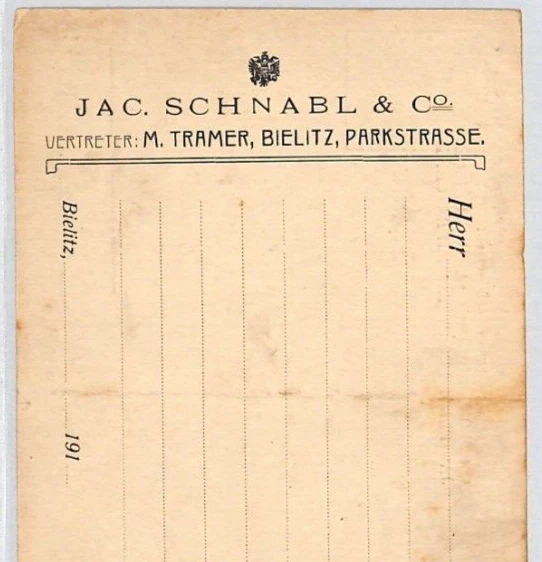 AUSTRIA Postcard ADVERT Colour POSTAL STATIONERY *Griffon* SCNABL & Co PF197 - Image 4 of 4