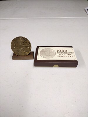 1988 John Deere Calendar Medallion 5 Trademarks Over The Years