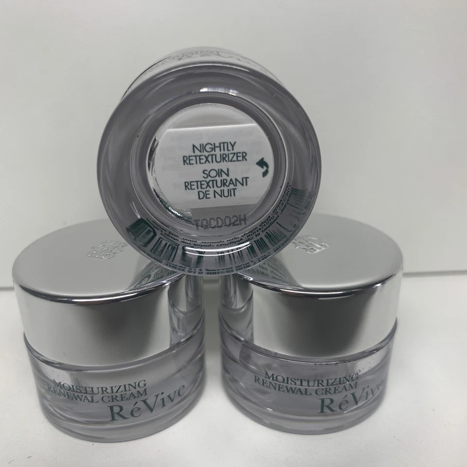 3 Revive Crema Hidratante Renovadora Retexturizante Nocturna Tamaño de Viaje .17oz / 5ml Foto 3 de 3