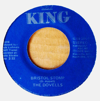 THE DOVELLS - BRISTOL STOMP b/w YOU CAN'T SIT DOWN - KING 45 - CANADA - 1986 