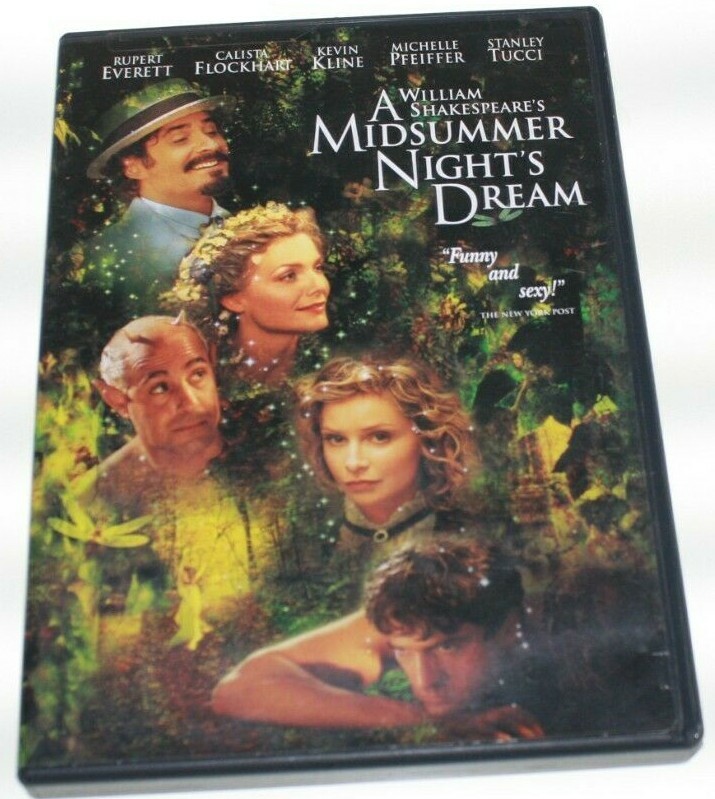 A Midsummer Nights Dream (DVD, 1999, Widescreen) Kevin Kline Movie