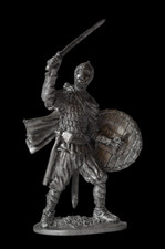 Toy lead soldier.Old Russian warrior, 10th century,gift,decor,handmade