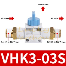 VHK3-02S VHK3-03S VHK3-04S Trachea Switch Valve VHK3-M5 VHK3-01S~