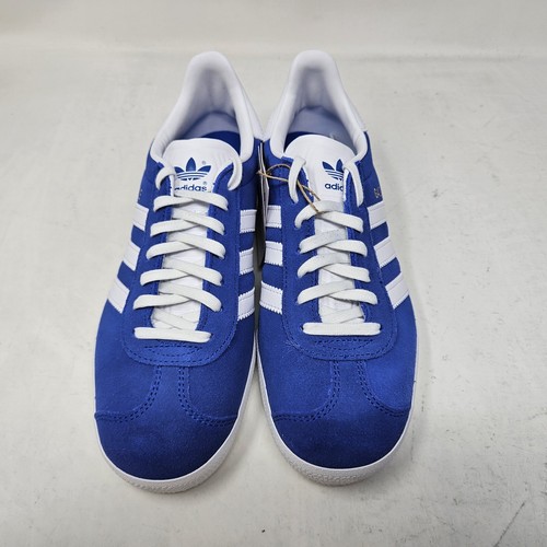 Adidas Gazelle Casual Athletic Shoes / Blue White / GX2207 / Men's 5 , Women's 6 - Picture 4 of 6