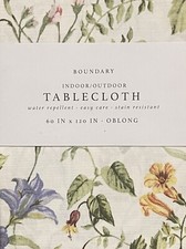 Boundary Pink Purple Yellow Wildflowers Floral Cloth Tablecloth 60 X 120