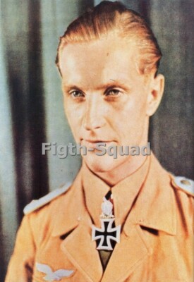 WW2 Picture Photo German Luftwaffe Ace Hans-Joachim Marseille 8863