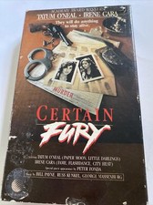 CERTAIN FURY 1985 VINTAGE RARE BETA NOT VHS