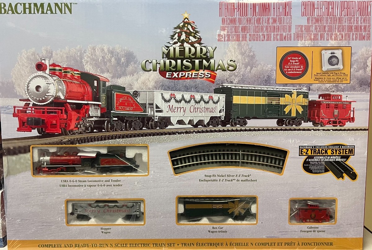 Bachmann #24027 Merry Christmas Express Ready to Run N Scale Train