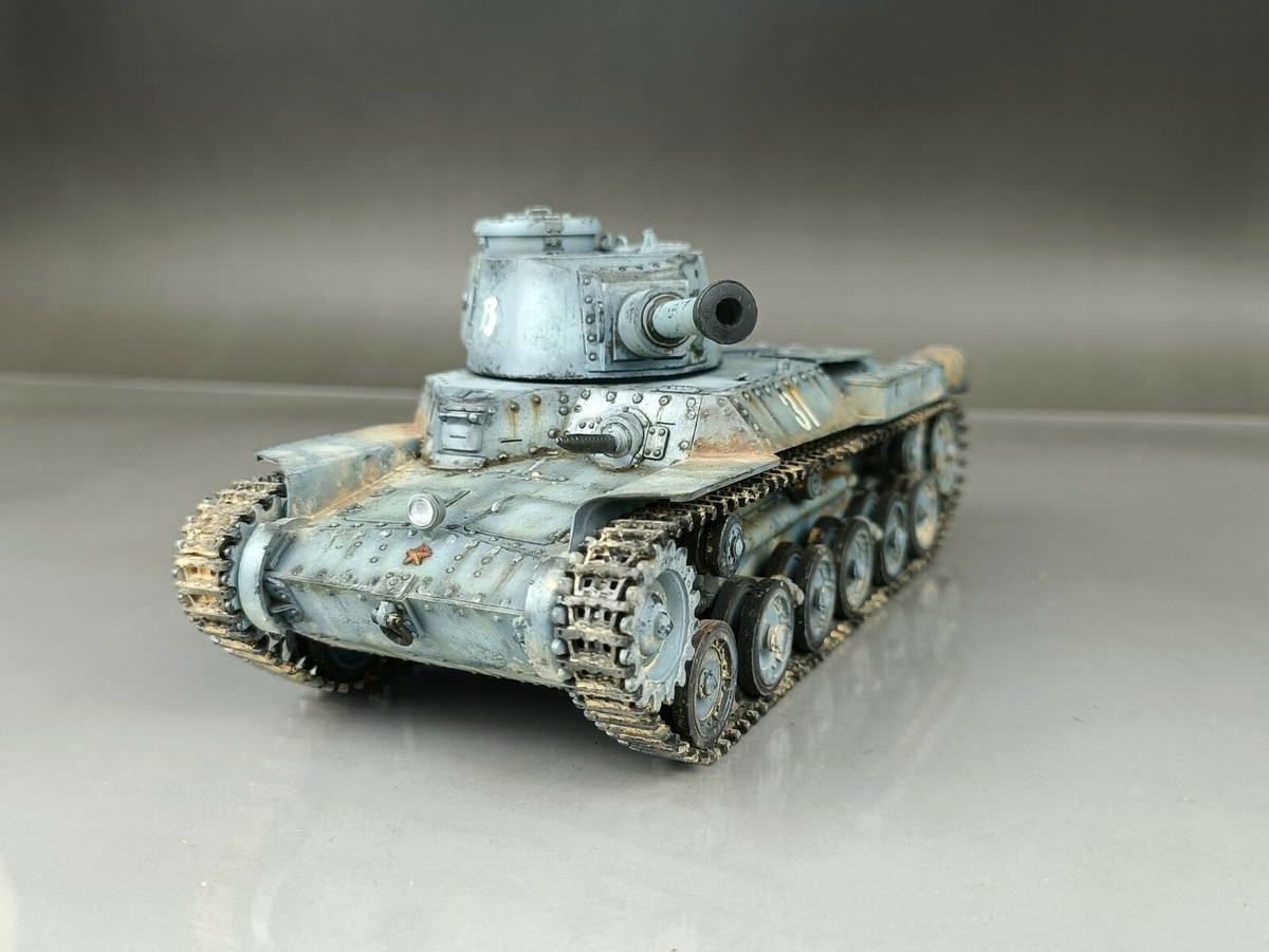 1/35 Built Tamiya WWII Japanese IJN Type 97 Tank w/Resin