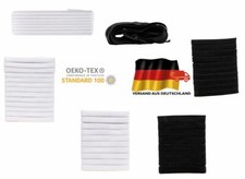 6mm & 8mm & 10mm  Gummiband 30M Set. Schwartz oder Wei&szlig; Gummilitze Gummikordel