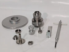 Lot of Assorted Stainless Steel Precision Parts Centrifugal Rotor T Allen Wrench