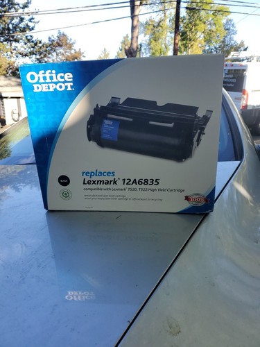 Office Depot Compatible Lexmark 12a6835 Black