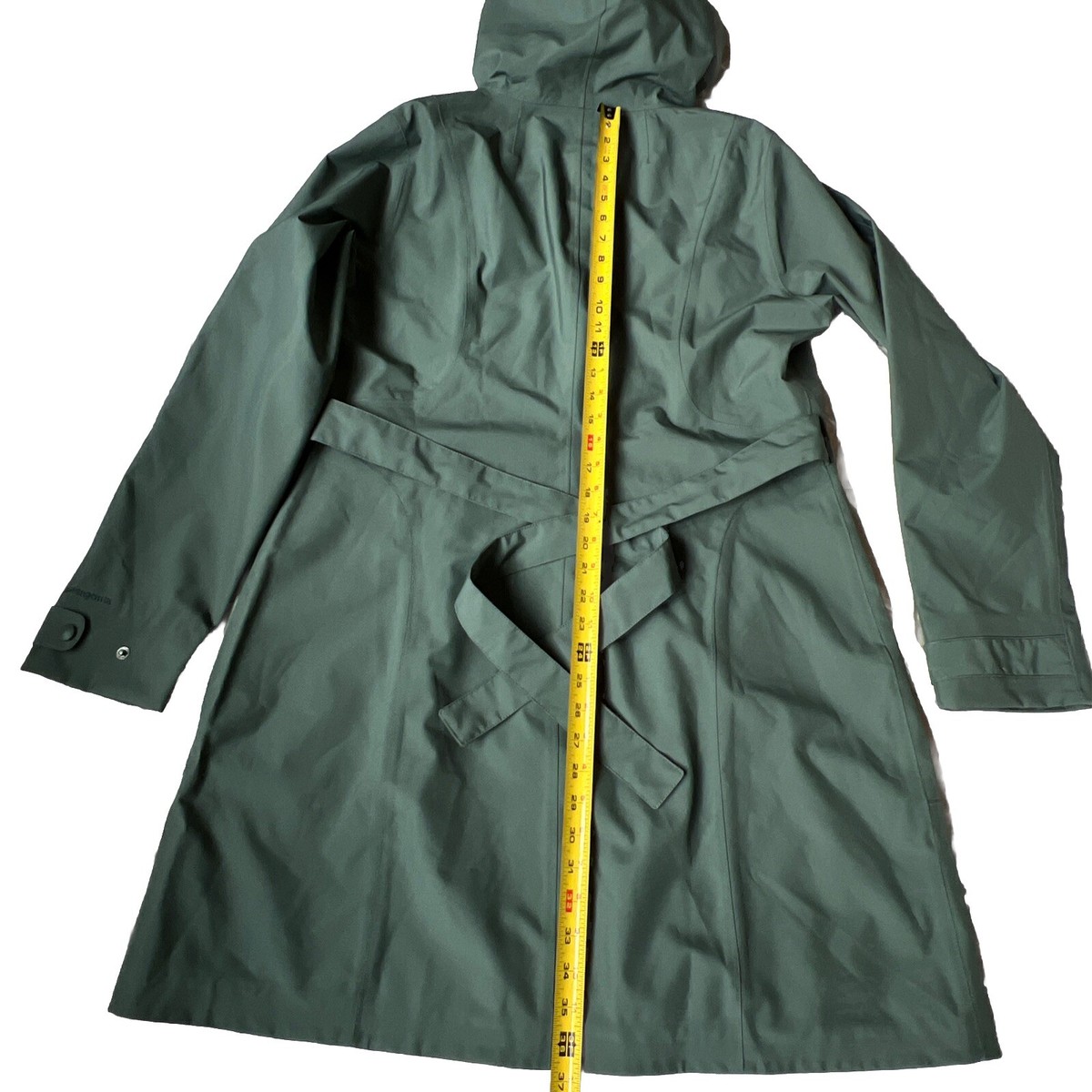 Patagonia 27176 Women's XL Arborist Hooded Waterproof Trench Coat