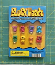 Vintage Block Headz Vending Machine Display Board #471
