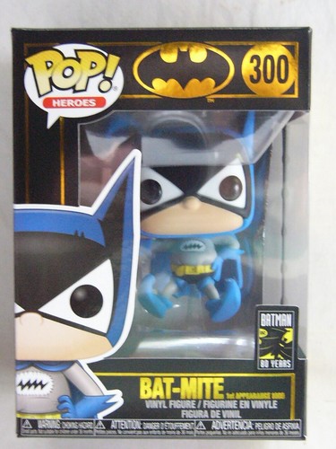 Pop Bat-Mite 300 Vinyl Dc Comics Funko with .6mm Protector