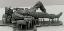 A resting German soldier 3D print in scales