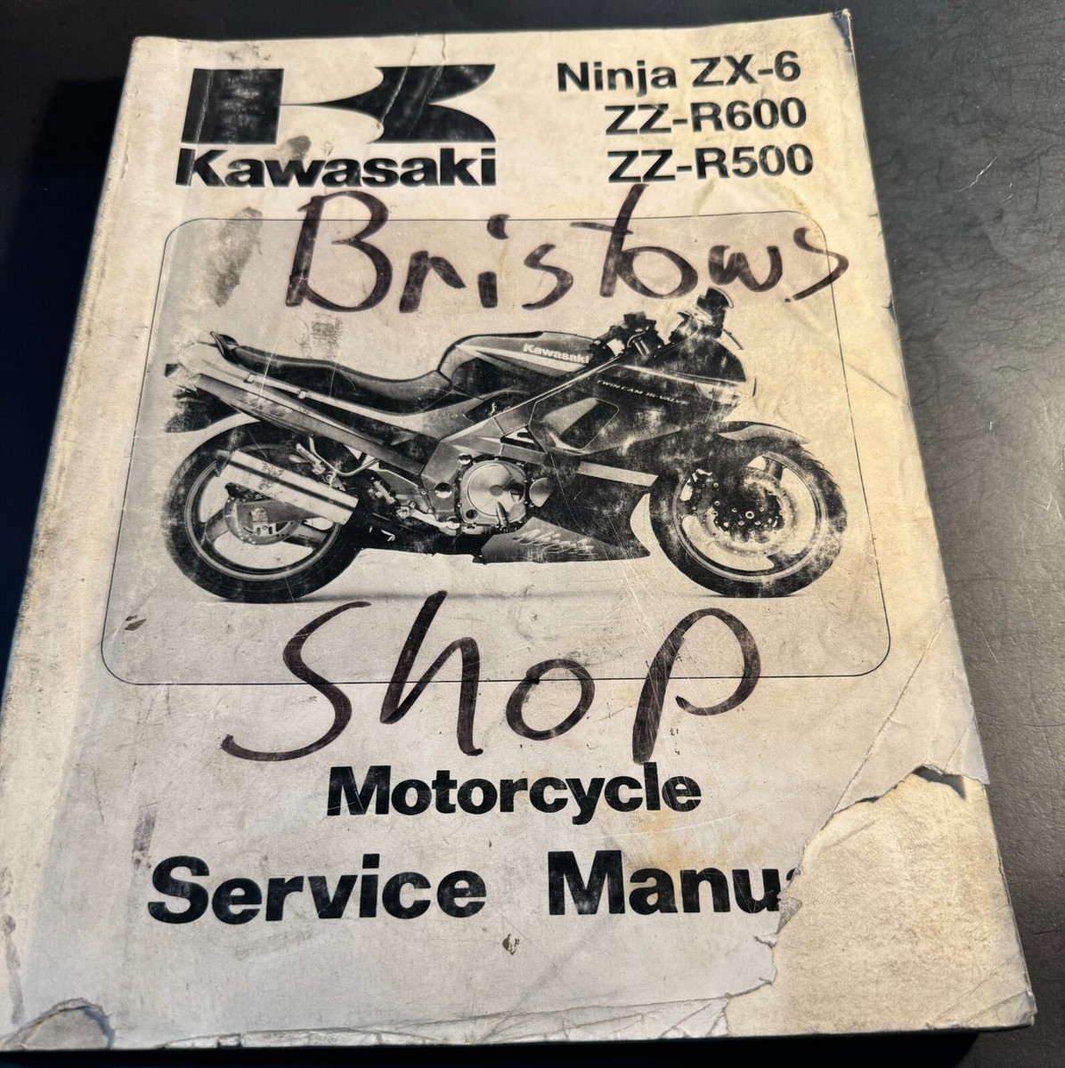 1990 KAWASAKI NINJA ZX-6, ZZ-R600, R500 SERVICE MANUAL P/N 99924 1990 KAWASAKI NINJA ZX-6, ZZ-R600, R500 SERVICE MANUAL P/N 99924