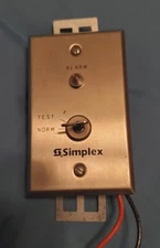 Simplex 2098-9806 Remote Key Test Station with Key