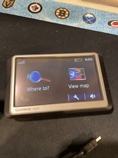 Garmin Nuvi 260w GPS Satellite Navigation USB Charger Bundle - Tested Working