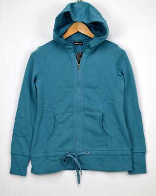 Flash Lights Sweatjacke mit Kapuze Gr. 32/34 Blau Damenhoodie Jacke Neu
