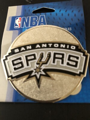 SAN ANTONIO SPURS NBA (SUPER NICE Metal Magnet) 1 3/4  New, Factory Sealed
