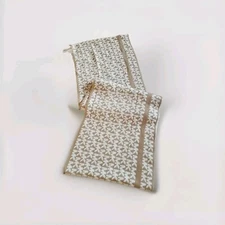 Michael Kors Brown Signature Acrylic Infinity Scarf One Size   C11