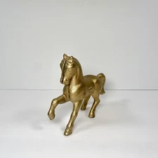 Cast Iron Horse Still Bank Prancing Equestrian Antique ￼1900s Arcade Orig Paint
