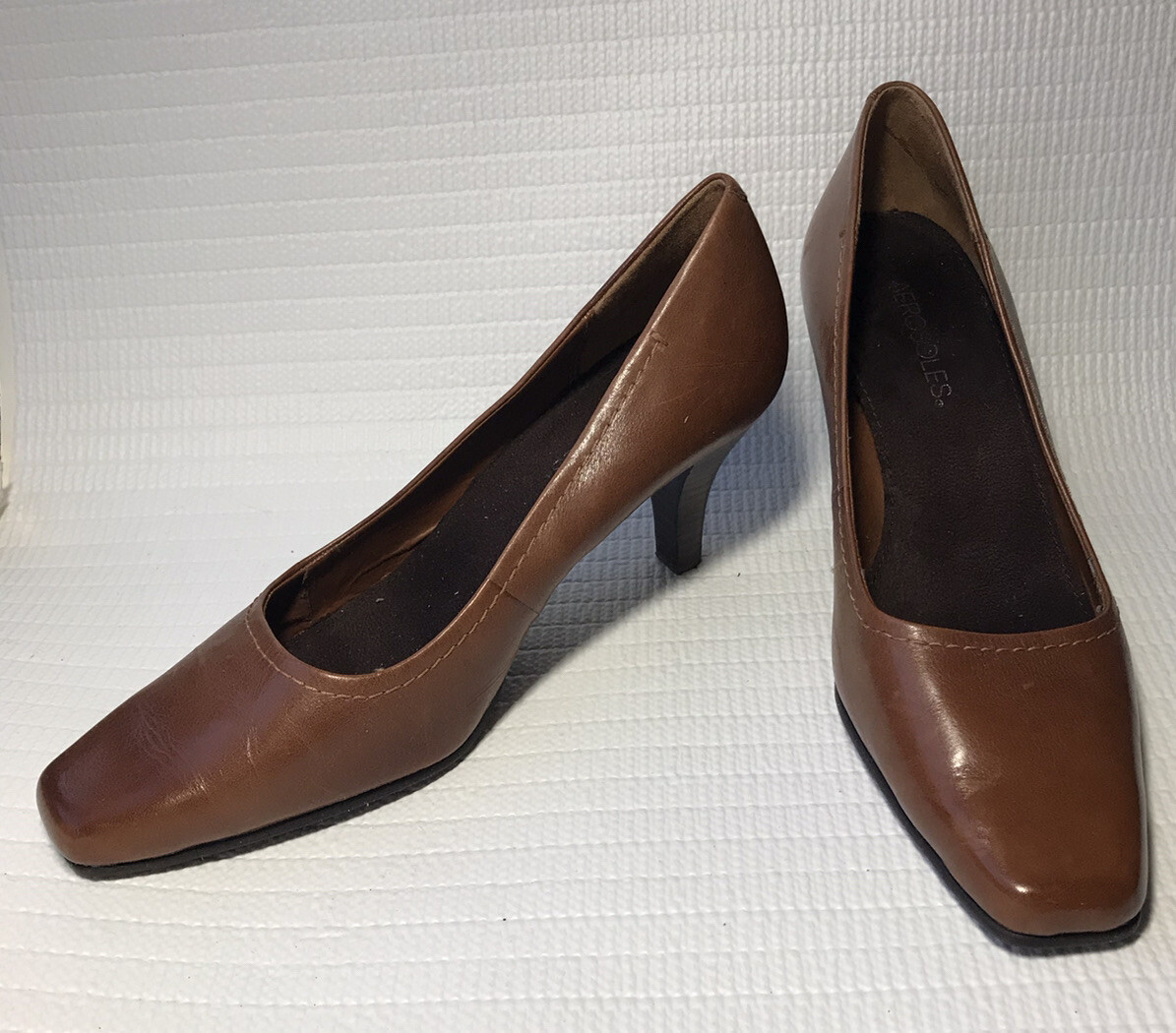 Aerosoles Womens Cognac pumps Sz 8 pre-owned | eBay