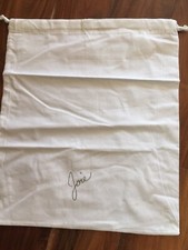 JOIE HANDBAG DUST BAG POUCH WHITE STORE PURSE SHOES TRAVEL GUC