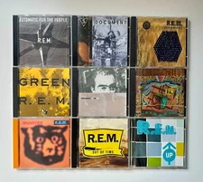 R.E.M.  9 Album CD Lot 8 Studio/1 Collection - Pre-Owned