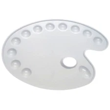 Artist Palette - Professional 12 Section Tray for Dividing Mixing Blending Paint