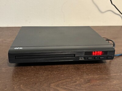 QFX VP-109 DVD Player AV Outputs No Remote WORKS ALL REGION!!!