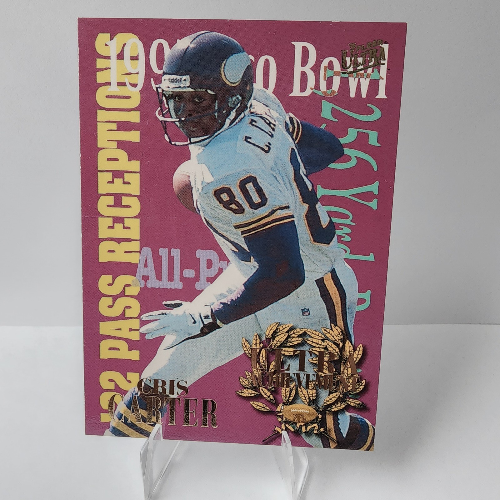 1995 Ultra Cris Carter Ultra Achievements Gold Medallion #2