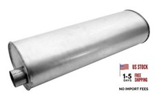 Walker Quiet-Flow SS 21614 Direct Fit Exhaust Muffler 2.625" Inlet ID 2.625"