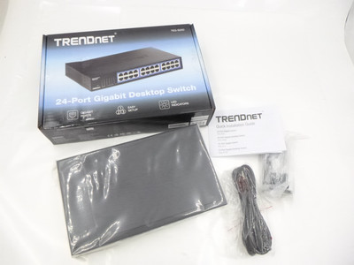 TRENDnet TEG-S25D 24-Port Gigabit Desktop Switch