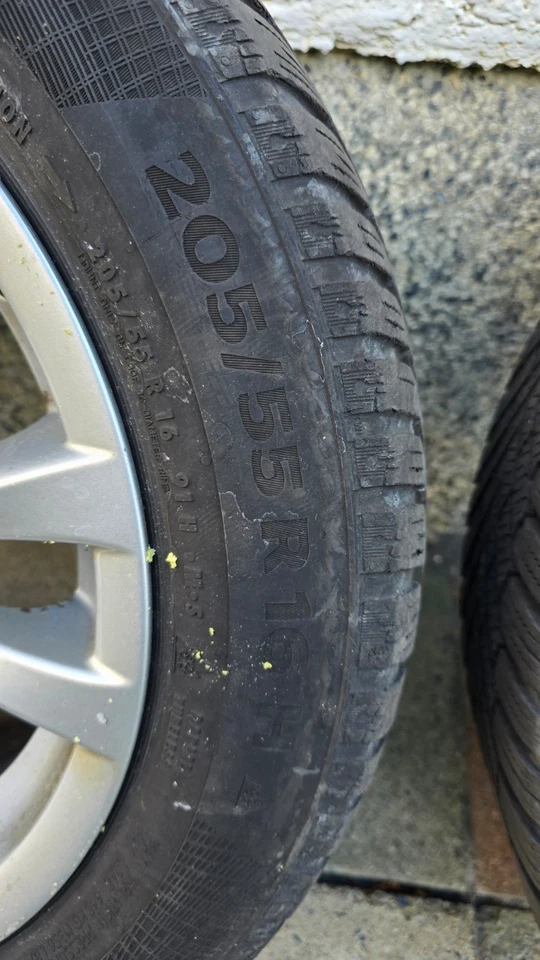 BMW Alufelgen mit Winterreifen – Continental WinterContact TS 860 – 205/55 R16 - Bild 2 von 4