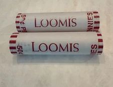 2025 P & D Lincoln Shield Cent Penny Rolls Bank Sealed!!