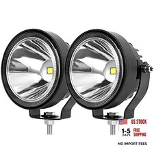 4 Inch Round Led Pod Lights 60w Led Off Road Driving Fog 2pcs 4 Inch White
