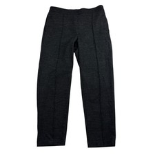Banana Republic Hayden Tapered Fit Performance Cropped Pant Elastic Waist Sz S