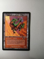 RUSH ENGLISH Goblin Token (red 1/1) Player Rewards Promos [EX] MTG LGN