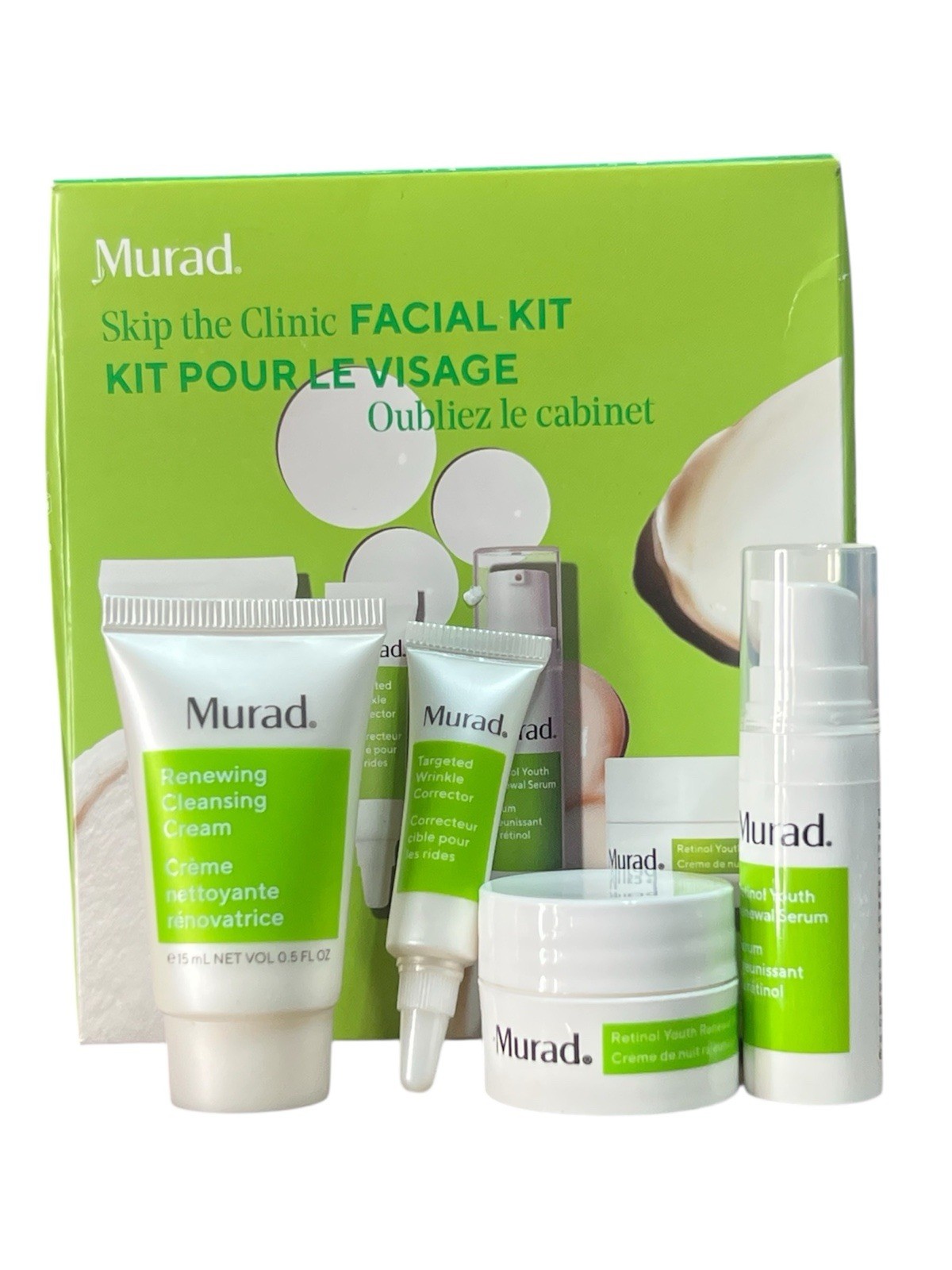 Murad Skip The Clinic Facial Kit NIB TRAVEL SIZES