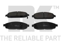 NK Bremsbelagsatz Scheibenbremse 229328 FüR Jeep WK Cherokee Commander XH WH XK