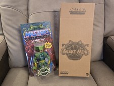 Masters Of The Universe Origins Camo Khan Action Figure 2022 Mattel Snake Men